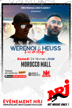 WERENOI & HEUSS ont enflammé le Morocco Mall de Casablanca
