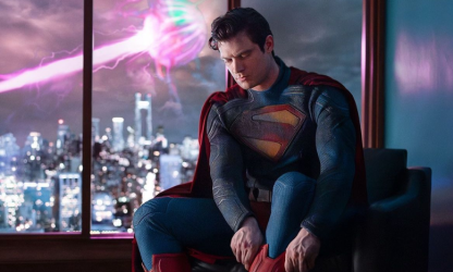 David Corenswet enfile la cape de Superman
