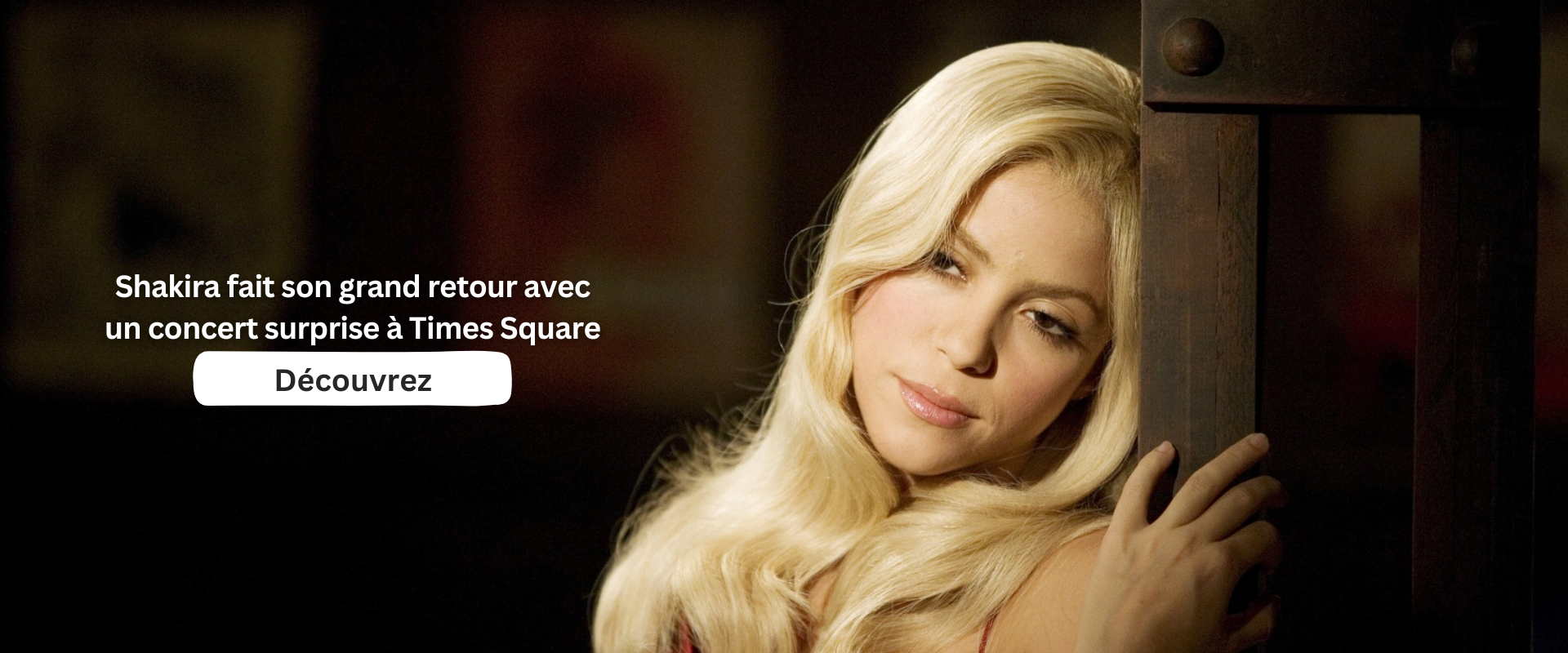 Shakira fait son grand retour avec un concert surprise à Times Square