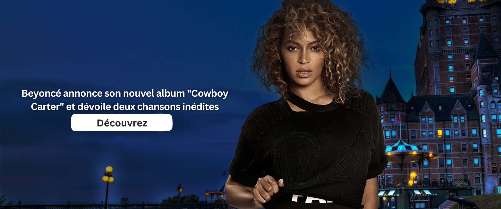 Beyoncé annonce son nouvel album "Cowboy Carter" et dévoile deux chansons inédites