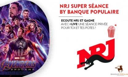 AVENGERS : ENDGAME : Gagne ta super séance NRJ avec la Banque Populaire !