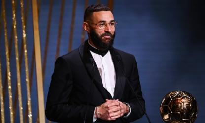 Karim Benzema sacré Ballon d'Or 2022