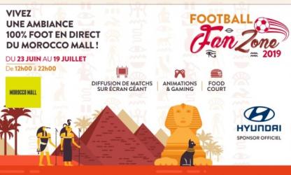 La  Football FanZone est de retour au Morocco Mall !