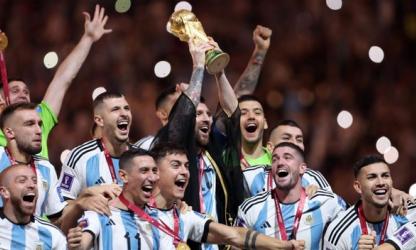 L’Argentine surplombe la finale de la coupe du monde.