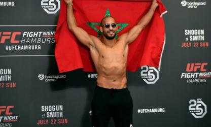 Le boxeur marocain Abu Bakr Azaitar remporte son premier combat en championnat UFC