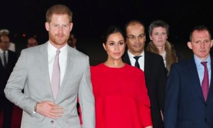 Le prince Harry et la duchesse Meghan Markle sont arrivés au Maroc