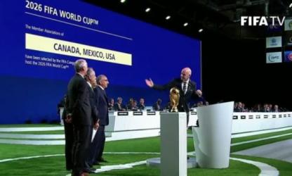 L’organisation de la Coupe du monde 2026 est attribué au trio Etats-Unis, Canada, Mexique