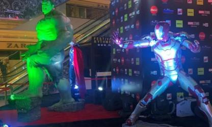 Quand les statues des super-héros Marvel débarquent au Maroc !