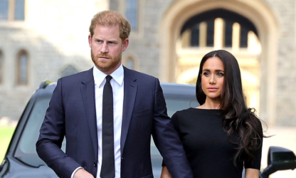 Meghan Markle et le prince Harry filmés par une kiss cam dans un match de NBA