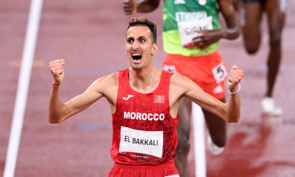 Soufiane El Bakkali décroche le titre mondial en 3 000 mètres steeple