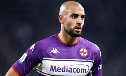 Sofyan Amrabat de retour à la Fiorentina après son prêt à Manchester United