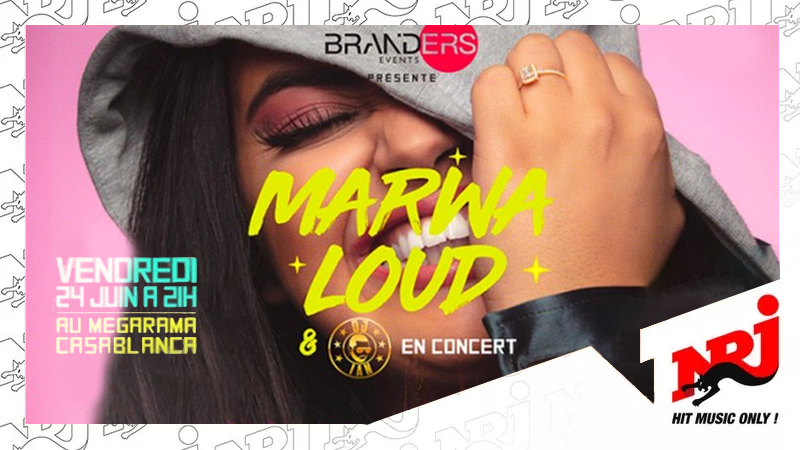 Marwa Loud au Mégarama de Casablanca