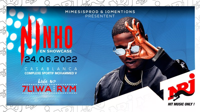 Ninho en concert à Casablanca