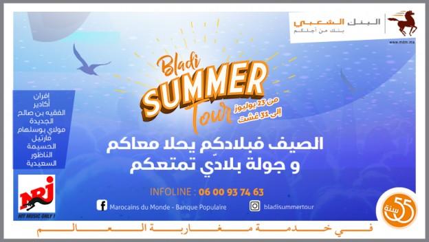 Bladi Summer Tour célèbre le retour des Marocains du Monde au Maroc !