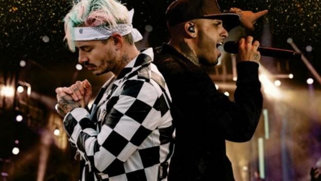 J Balvin et Nicky Jam :  le «X» challenge… Défi accepté !