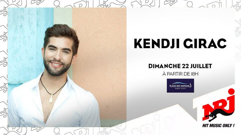 Concert NRJ : Kendji Girac fait grimper la température !