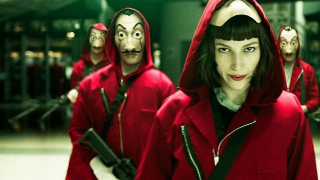 La  2e saison de la Casa de Papel bientôt  en ligne !