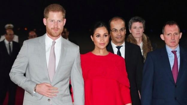 Le prince Harry et la duchesse Meghan Markle sont arrivés au Maroc