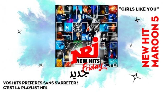 Maroon 5 et Cardi B arrivent avec ‘’Girls Like You’’ sur le New Hits Friday