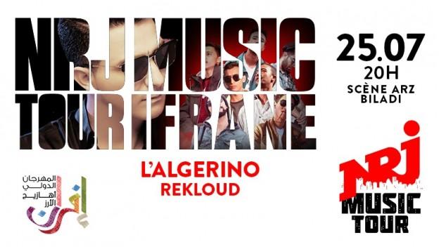 NRJ Music Tour au Festival IFRANE