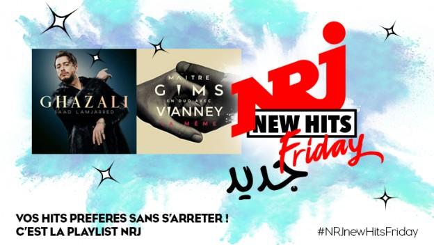 Sâad Lamjarred et Maître Gims dans le New Hits Friday sur NRJ Maroc