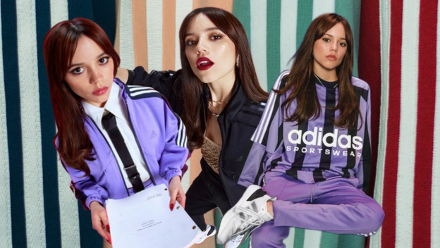 Jenna Ortega devient l’égérie de la Marque Adidas.