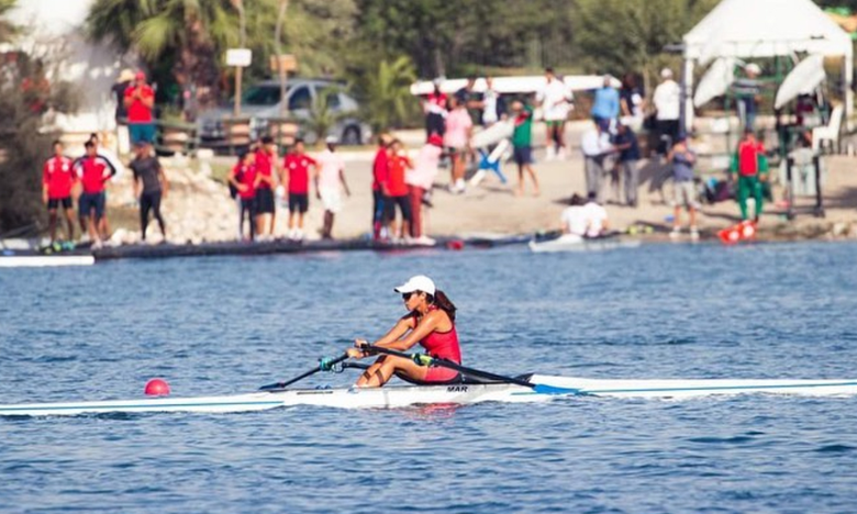 Majdouline El Allaoui, la rameuse marocaine décroche sa place aux JO 2024