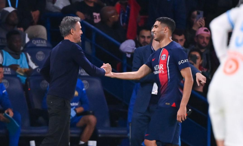 Achraf Hakimi aborde son histoire de complicité avec Luis Enrique