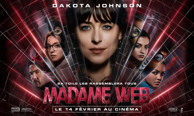 Madame Web débarque en force dans les salles obscures le 14 février