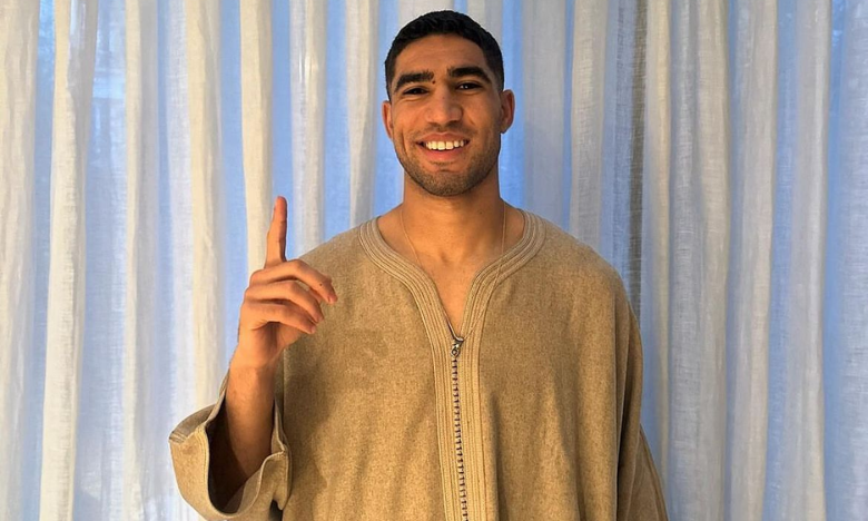 Achraf Hakimi adresse ses vœux pour le Ramadan à ses fans