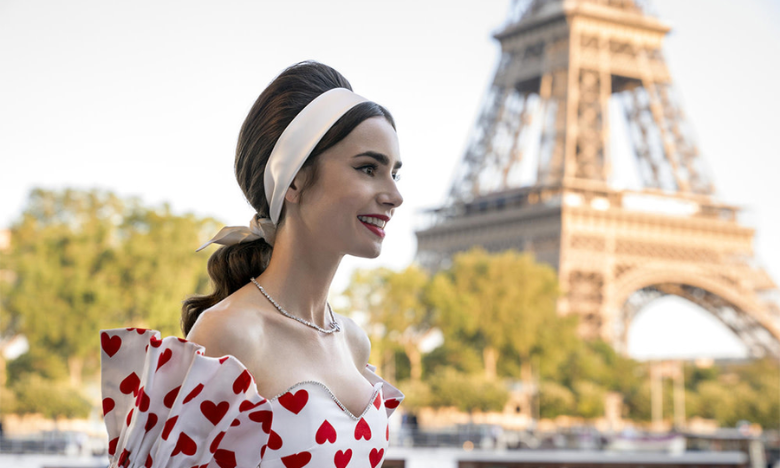 Lily Collins en Italie pour le tournage de la saison 4 "d'Emily in Paris"