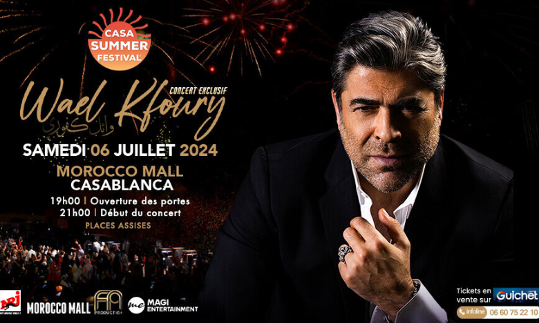 Wael Kfoury s'apprête à enflammer la scène marocaine lors d'un concert