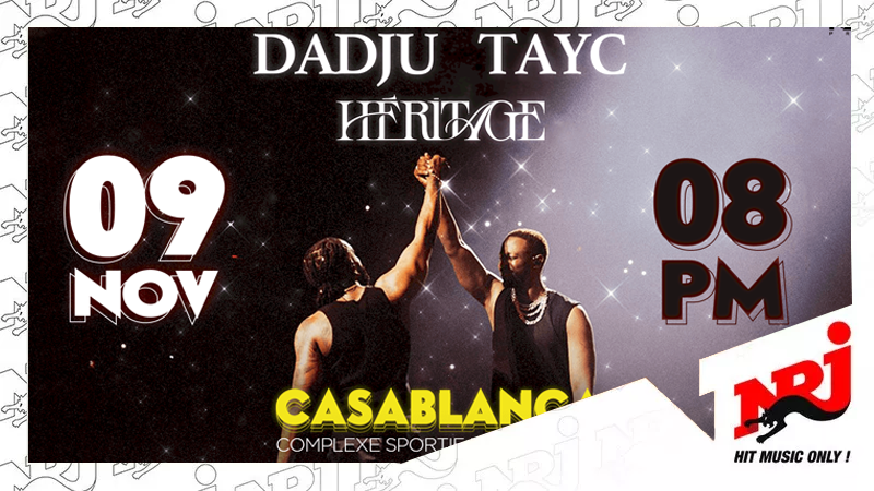 Dadju & Tayc enflamment le Complexe Sportif Mohammed V !